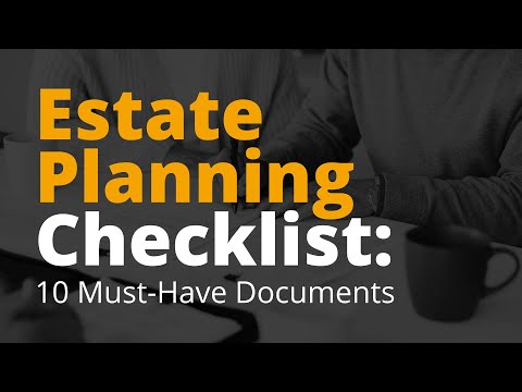 Essential Estate Planning Documents for Effective Asset Management