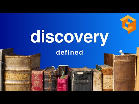 Legal Terminology: The Concept of Discovery Explained