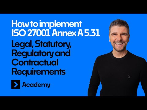 ISO 27001 Legal Register Template and Case Study