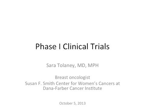Early Stage Clinical Trials Overview and Significance in Medical Research