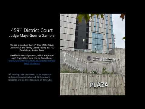 Understanding the Functions of the 459th District Court