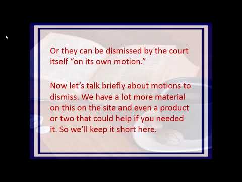 How to Effectively Dismiss a Claim in Legal Proceedings