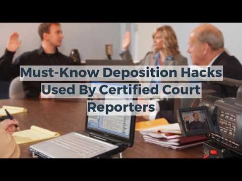 Deposition Reporter: Essential Services for Legal Proceedings