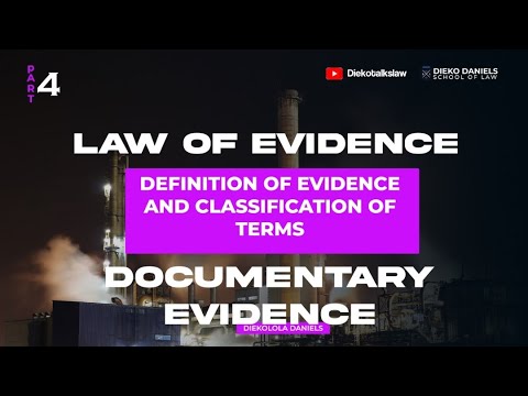 Documentary Evidence Under the Evidence Act: Key Principles and Applications