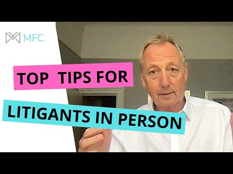 Expert Tips for Litigant in Person Advice