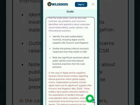 Analyzing a Global Supply Chain Case Study: 6-2 Assignment