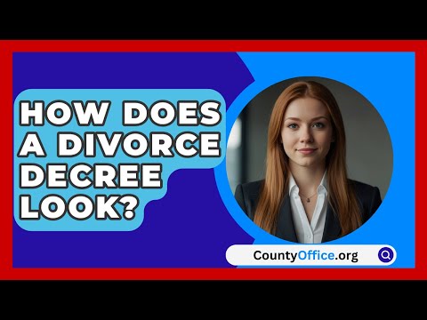 Comprehensive Decree of Divorce Form for Simplified Filing