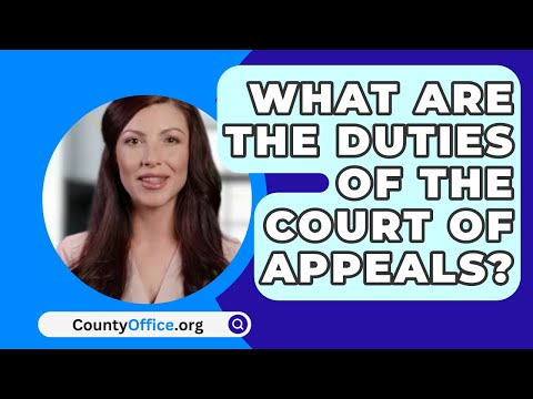 Court of Appeals Judge Department 1: Role and Responsibilities Explained
