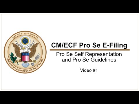 Eastern District of New York Electronic Case Filing System Overview