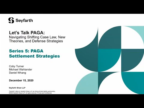 Effective Strategies for Individual Settlement of Paga Claims