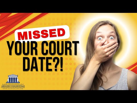 Consequences of Missing Court for a Misdemeanor Charge