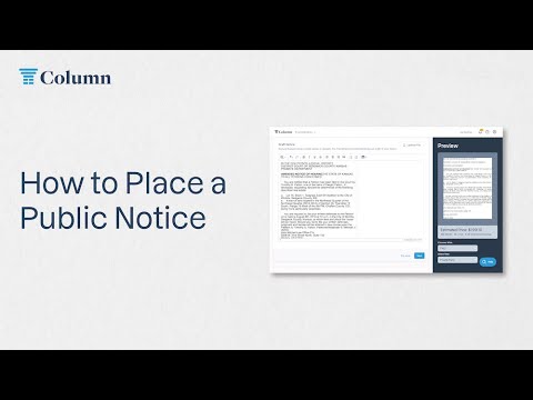 The Ultimate Guide to Understanding the Cost of Public Notice in Newspaper