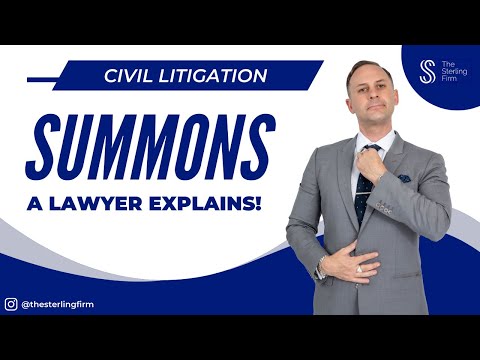 Understanding the Process of a Council Court Summons