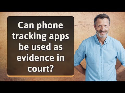 Cell Phone Tracking Witness for Legal Proceedings