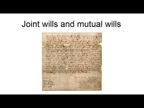 Joint Wills and Mutual Wills: Key Differences and Considerations