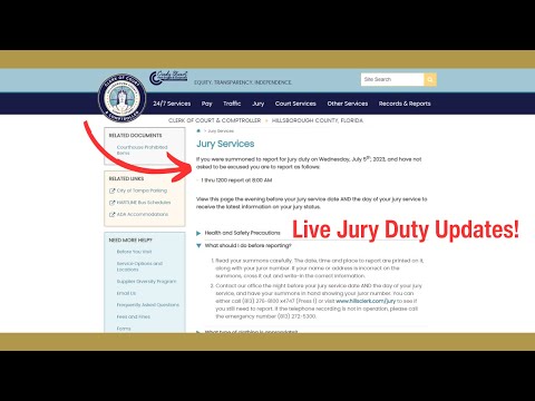 How to Verify Your Jury Duty Status