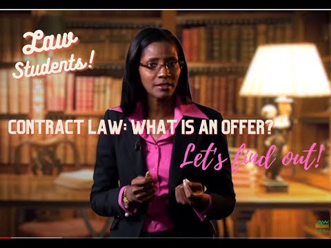 Contract Law Offer Examples and Key Principles Explained
