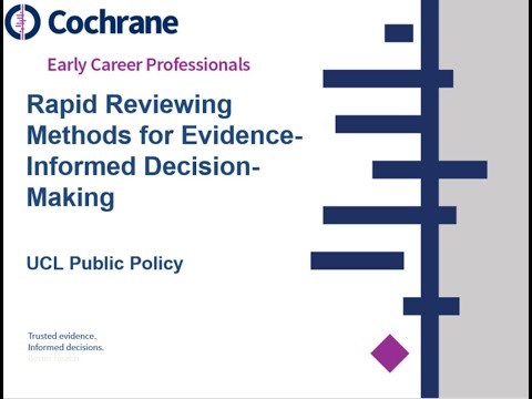 Comprehensive Evidence Review for Informed Decision Making