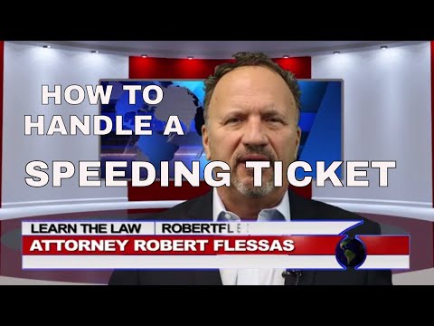 Tips for Handling a Court Appearance for a Speeding Ticket