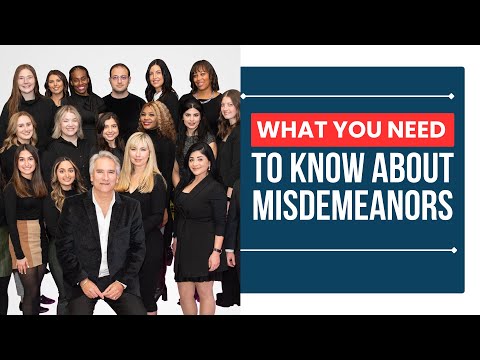 Understanding Criminal Misdemeanor Charges: What You Need to Know