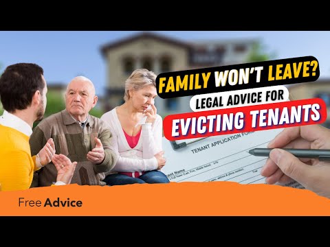 Family Member Eviction Notice Template for Landlords