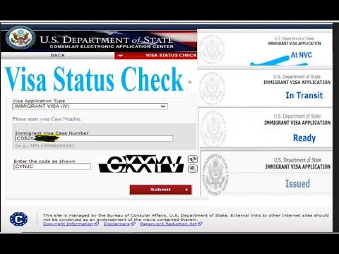 CEAC State Government Status Tracker: Check Your Application Status