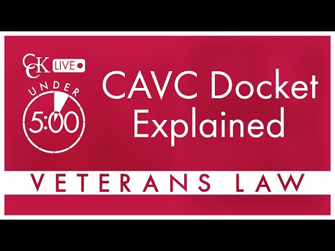 Understanding the Court of Veterans Appeals Docket: A Comprehensive Overview