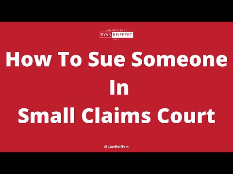 How to Sue Someone in Small Claims Court: A Step-by-Step Process