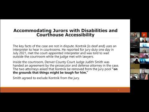 Navigating the Impact of Disability on Jury Duty