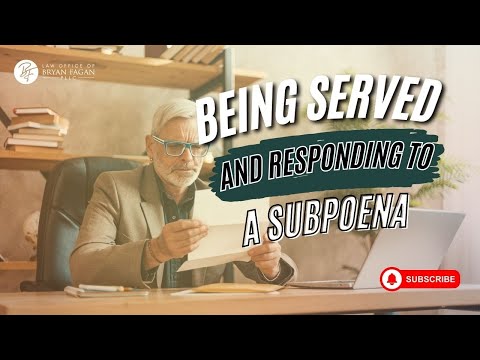 The Importance of Responding to a Subpoena: What You Need to Know