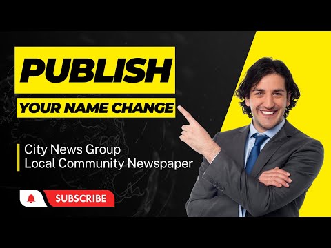 Optimizing Your Name Change Announcement in a Newspaper