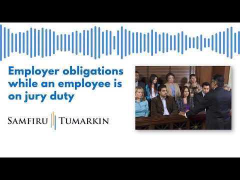 Employer Responsibilities for Jury Duty Pay and Employee Rights