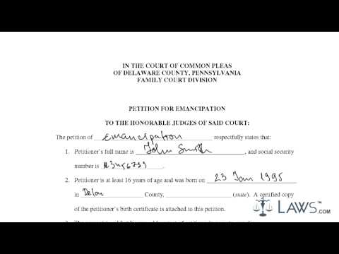Complete Emancipation Forms and Documents for Legal Independence