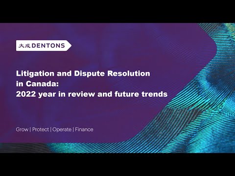 Dentons Litigation and Dispute Resolution Services for Effective Legal Solutions