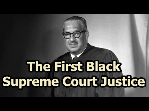 Historic Appointment of the First Black Supreme Court Justice in American History