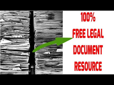 Free Legal Document Templates for Various Needs