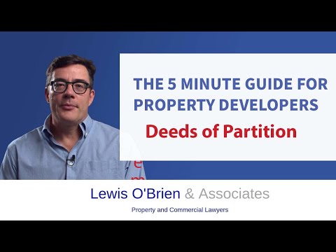 Deed of Partition Sample Template for Property Division