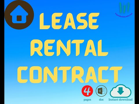 Comprehensive House Rent Agreement Letter Template