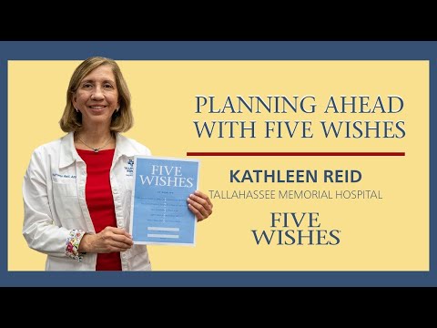 Five Wishes Form for Comprehensive End-of-Life Planning