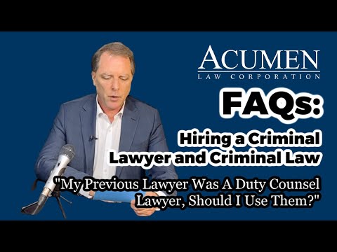 Duty Counsel Contact Information for Legal Assistance