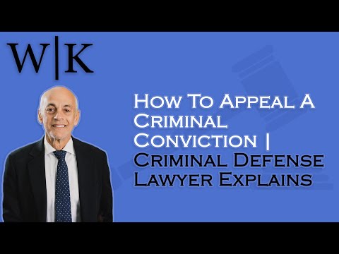 Legal Support for Conviction Appeals