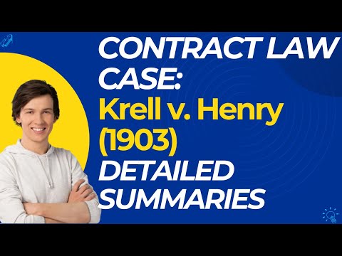 Krell v Henry Case Analysis and Legal Insights