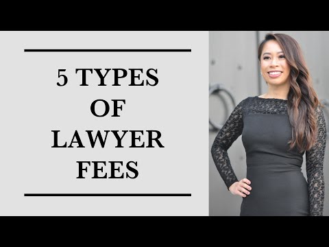 Lawyer Fees Breakdown for Various Case Types