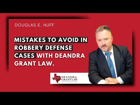 Experienced Legal Representation for Robbery Offenses